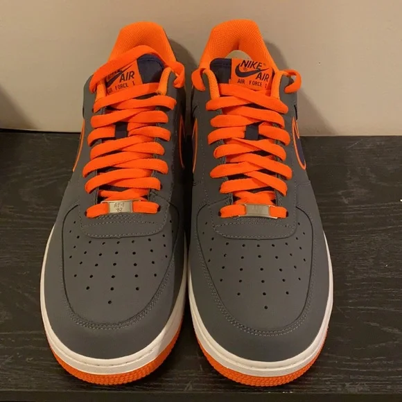 NIKE Air Force 1. 2012 Imperial Purple & Orange. Size 12.